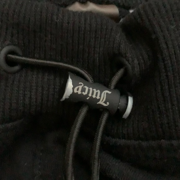 juicy couture black sweatpants with rainbow detail size S women’s - Picture 4 of 5